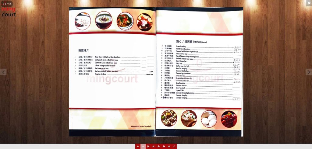Food Menu