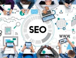 Searching Engine Optimizing SEO Browsing Concept