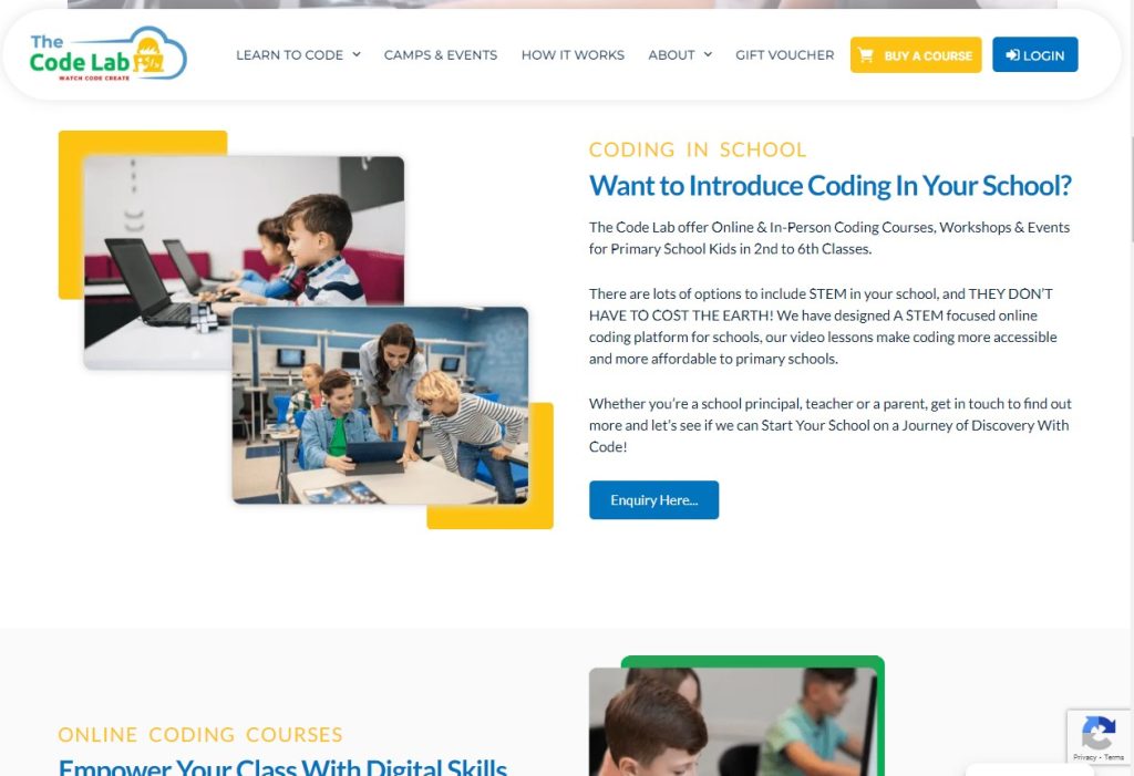 code at school screenshot