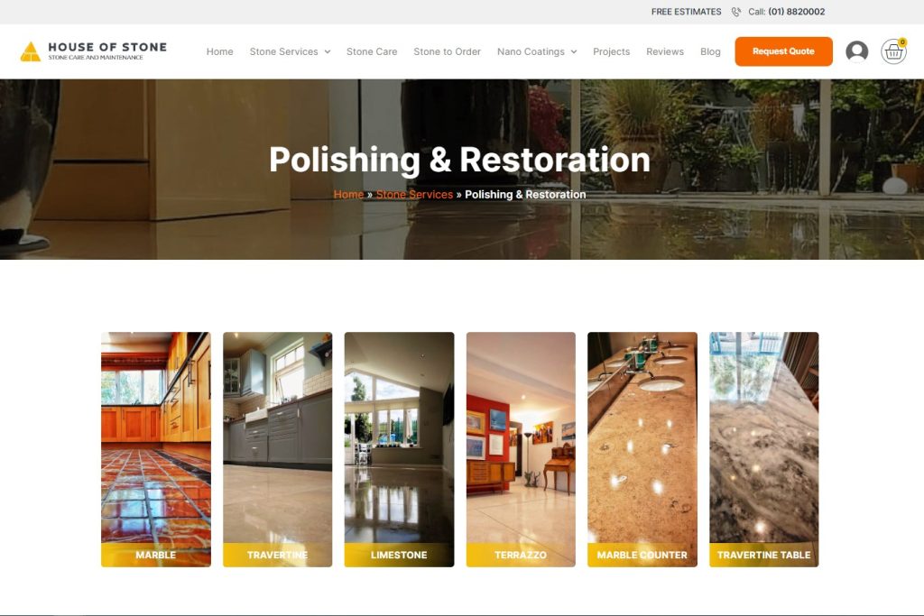 house of stone - polish and restoration