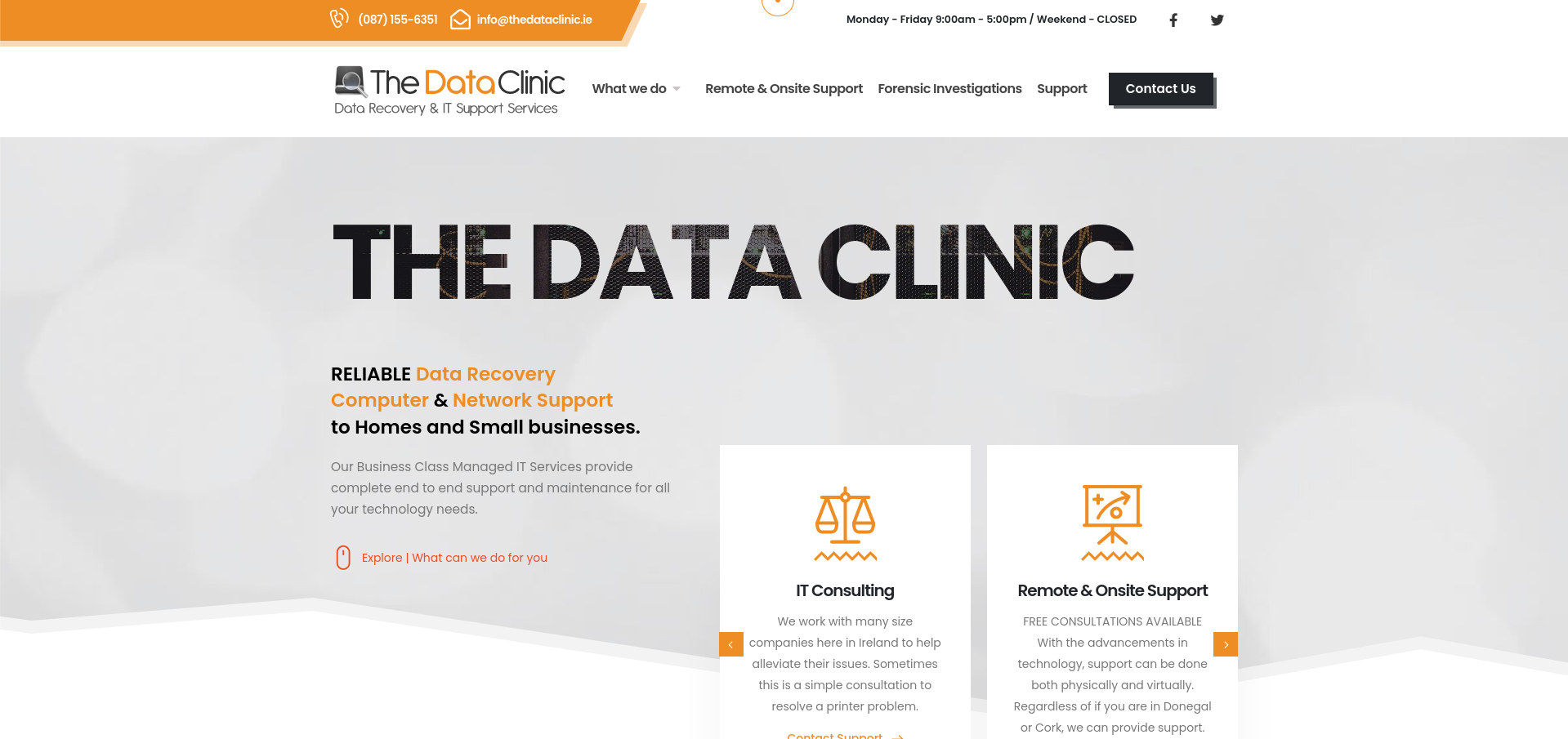 brochure website example by ck website design dublin brochure website example by ck website design dublin