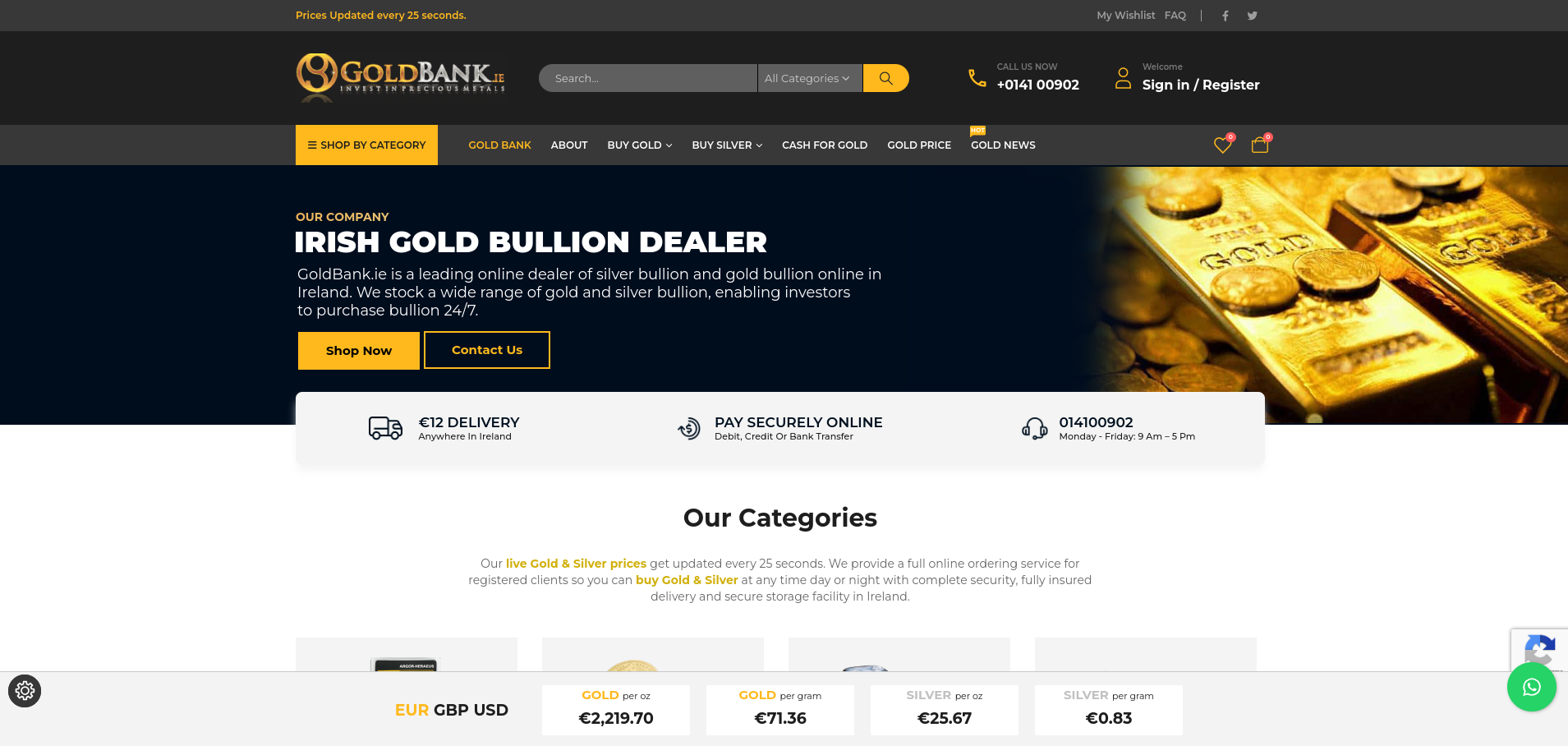 eCommerce Website design example by ck website design dublin eCommerce Website design example by ck website design dublin