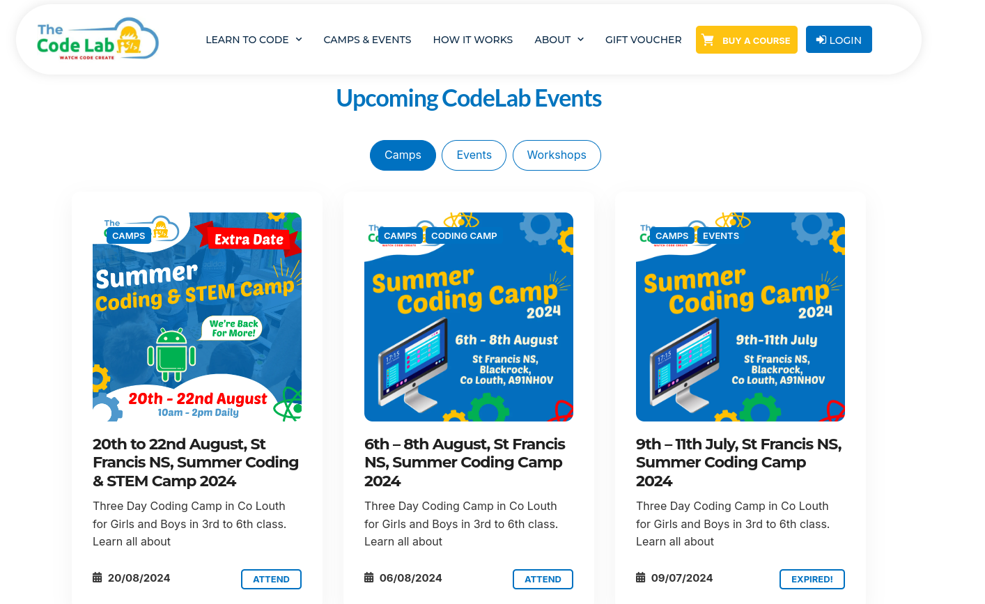 events websites and LMS by ck website design dublin events websites and LMS by ck website design dublin